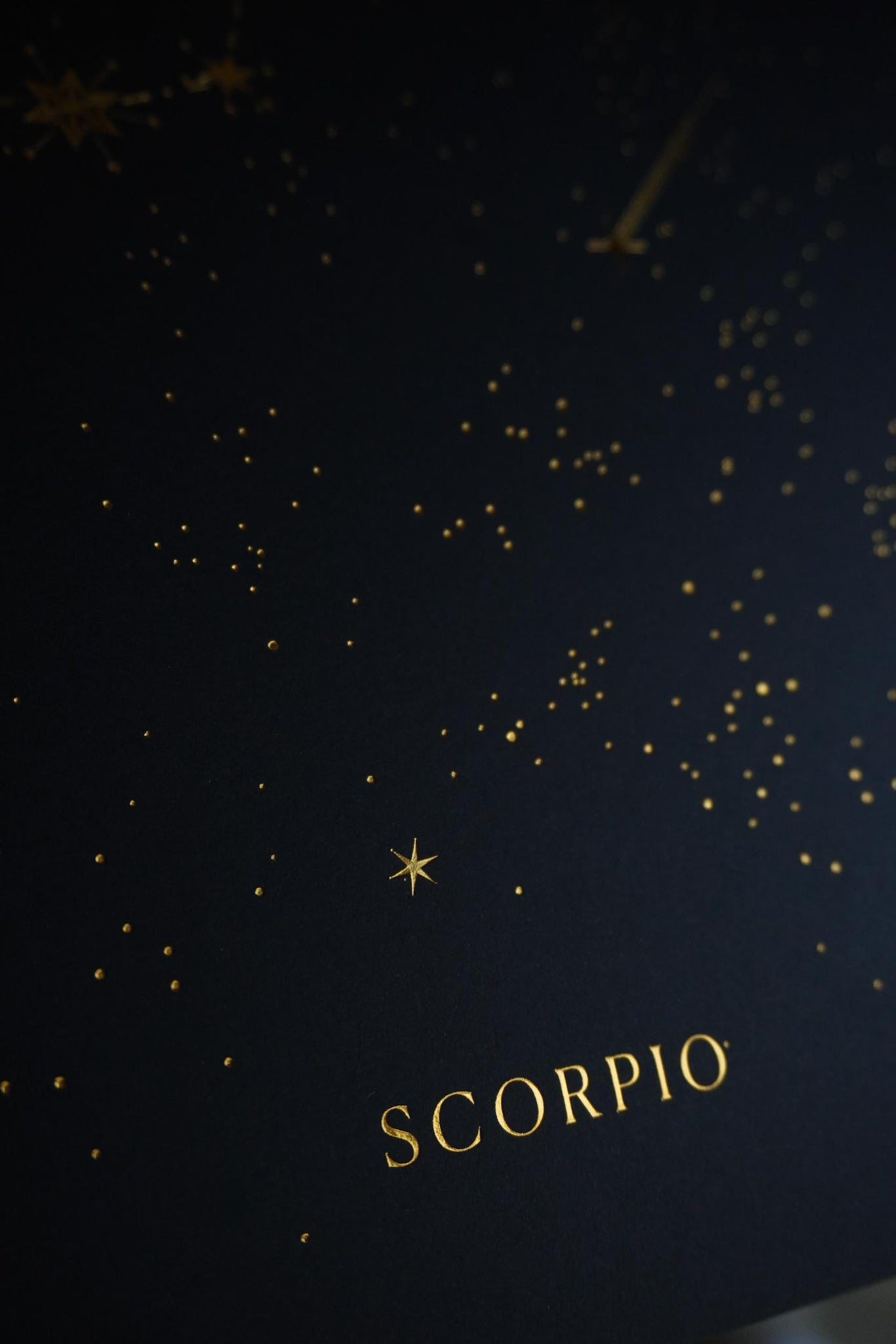 Scorpio Constellation Art Print