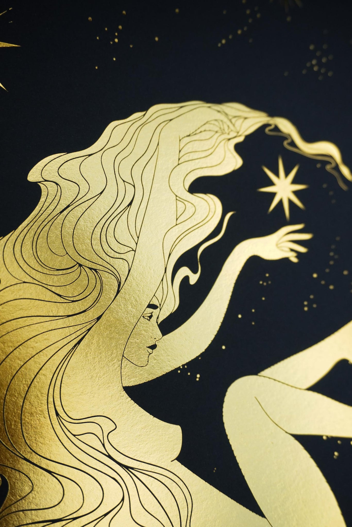 Lady Luna Art Print