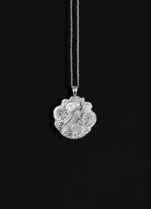 Astrea Goddess Silver Necklace